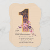 Einladung der Mandala-eine (Vorne/Hinten)