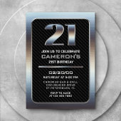 Einladung der Männer zum 21. Geburtstag
