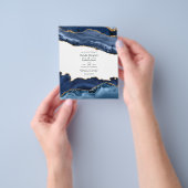 Einladung der Marine und der Gold Agate zum Hochze Flyer (Gruppe)