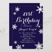 Einladung der Marine zum 21. Geburtstag (Vorne/Hinten)