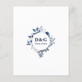 Einladung der Marine zum 50. Hochzeitstag (Rückseite)