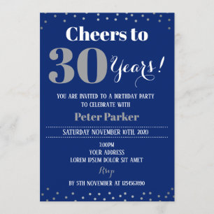 Einladung der Marine zum Geburtstag von Erwachsene