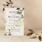 Einladung der Marsala Oil Typografy Engagement Par