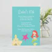 Einladung der Meerjungfrau-Meerjungfrau (Stehend Vorderseite)