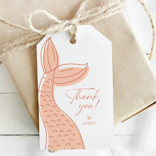 Einladung der Meerjungfrau, Minimalistisch, unter Geschenkanhänger