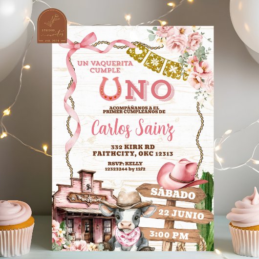 Einladung der mexikanischen Girl Uno