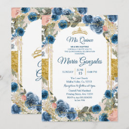 Einladung der mexikanischen Marine Charra Quincean