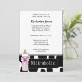 Einladung der Milchmädchendusche (Stehend Vorderseite)