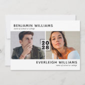 Einladung der Minimalistischen Gemeinsamen Graduie (Vorderseite)