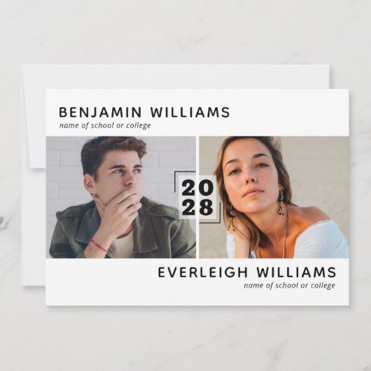 Einladung der Minimalistischen Gemeinsamen Graduie (Vorderseite)