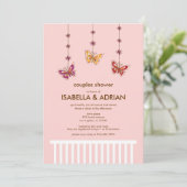 Einladung der mobilen Kinderdusche auf der Crib (Stehend Vorderseite)