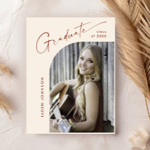 Einladung der Modernen FOTO Graduation Party