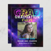 Einladung der Modernen Foto-Graduierungspartei (Vorne/Hinten)