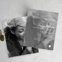 Einladung der Modernen Foto-Graduierungspartei