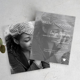 Einladung der Modernen Foto-Graduierungspartei