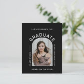 Einladung der Modernen Foto-Graduierungspartei (Stehend Vorderseite)