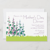 Einladung der Mutter zum Blumengarten (Rückseite)