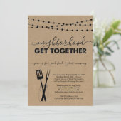 Einladung der Nachbarschaft (Stehend Vorderseite)