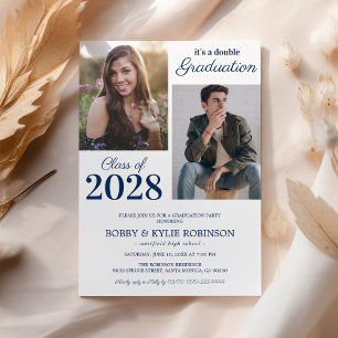 Einladung der Navy Blue Joint Graduation Party