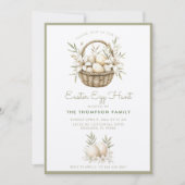 Einladung der neutralen Ostereier (Vorderseite)