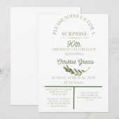 Einladung der Olivenzweigstelle (Vorne/Hinten)