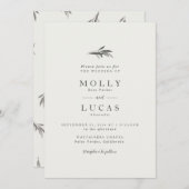 Einladung der Olivenzweigstelle (Vorne/Hinten)