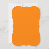 Einladung der Orangenhalterung (Rückseite)