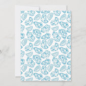 Einladung der Oyster Engagement Party (Rückseite)