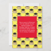 Einladung der Pancake Brunch Graduation Party (Rückseite)