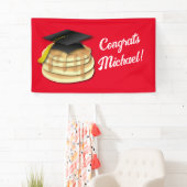 Einladung der Pancake Brunch Graduation Party Banner (Insitu)