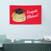 Einladung der Pancake Brunch Graduation Party Banner (Messeveranstaltung)