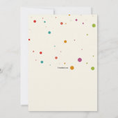 Einladung der Papiersäulen (Rückseite)