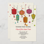 Einladung der Papiersäulen (Vorne/Hinten)