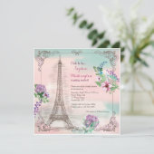 Einladung der Pariser Erinnerungen (Stehend Vorderseite)