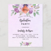 Einladung der Partei zur Staffelung der Blume von  (Vorderseite)