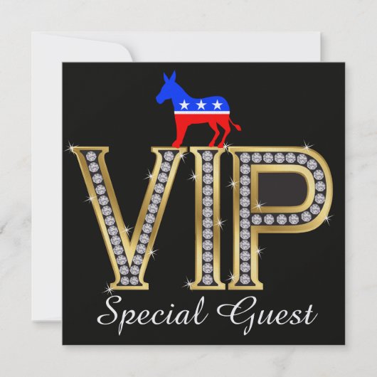 Einladung der Patrioten der Politischen Demokraten (Vorderseite)