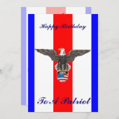 Einladung der Patriotischen Geburtstagspartei (Vorne/Hinten)