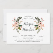 Einladung der Peach Meadow Bridal Dusche (Vorderseite)