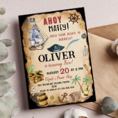 Einladung der Pirate Birthday Party