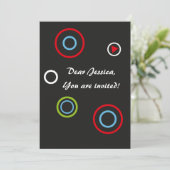 Einladung der Play-Taste (Stehend Vorderseite)