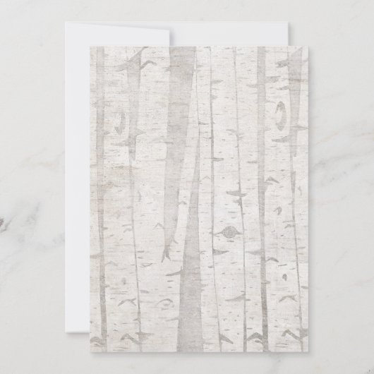 Einladung der Polar Bear Baby Dusche (Rückseite)