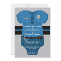 Einladung der Polizei-Kinderdusche