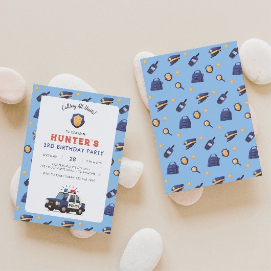 Einladung der Polizei zum Geburtstag