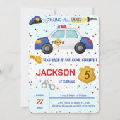 Einladung der Polizei zum Geburtstag (Vorderseite)