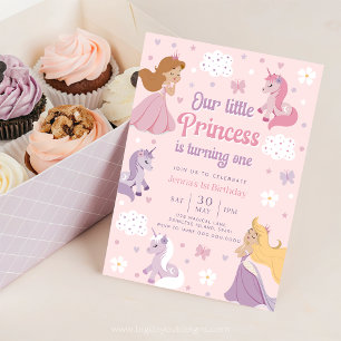 Einladung der Prinzessin. Unsere kleine Prinzessin