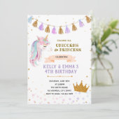 Einladung der Prinzessin zum gemeinsamen Geburtsta (Stehend Vorderseite)