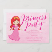 Einladung der Prinzessin zur Geburtstagspartei - R (Vorderseite)