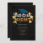 Einladung der Prom Night Galaxy (Vorne/Hinten)