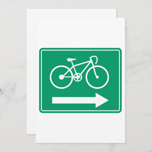 Einladung der Radwege (Vorne/Hinten)