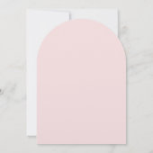 Einladung der Rosa Antique Paris Monogram (Rückseite)